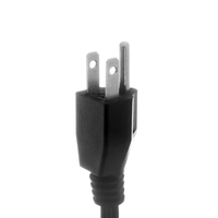 Artículos más vendidos Cable IEC C13 de servicio pesado-Cable de alimentación de 110V/220V con enchufe estadounidense de 3 pines para dispositivos informáticos