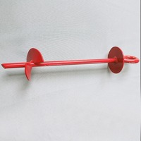 Piquet d'ancrage pour chien pivotant à 360°, robuste, pour la ferme, avec sangle en nylon et sac de rangement pour laisse