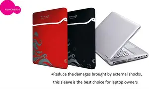 Ücretsiz örnek iş özel 15 inç bilgisayar kasası su geçirmez neopren Laptop kol çantası ucuz laptop çantaları