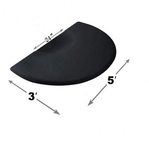 Kuaförler için Salon Matı 3'x5' Berber Dükkanı Yorgunluk Önleyici Salon Ayakta Durma Matı Saç Kesme Kuaförlük Ekipmanı - Product Image 6