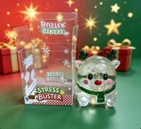 Jouet sensoriel anti-stress souple en TPR pour Noël 2026 : Père Noël, Ours, Renne, Bonhomme de neige – Idéal pour les filles de 14 ans et plus