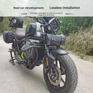 Barra Protectora de Motor para Motocicleta de Alta Resistencia para QJMOTOR Flash 500S, Protector de Chasis - Product Image 3