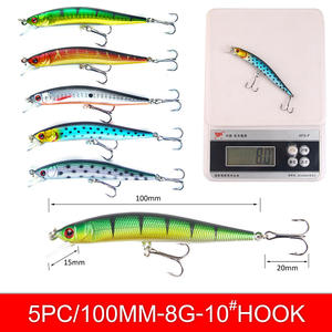 Kit de Señuelos de Pesca Gf, 38 Piezas, Señuelos Artificiales Tipo Minnow para Pesca de Lubina, Origen China - Product Image 2