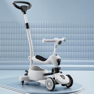 <span class=keywords><strong>Triciclo</strong></span> para Bebés 4 en 1, Modelo Nuevo, Scooter, Bicicleta de Empuje, Acero, para Niñas y Niños de 2 a 4 Años - Product Image 2
