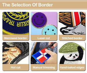 Patch en tissu de forme irrégulière personnalisable, motif religieux Jésus, lettres, broderie personnalisée pour chapeau/vêtements - Product Image 5