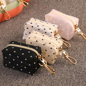 Bolsas de <span class=keywords><strong>caca</strong></span> de gasa de nailon transparente de verano coreano, dispensador ligero de recogida de perros para exteriores con bolsa de basura - Product Image 2