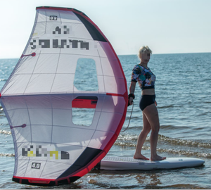 บอร์ดเป่าลมมีปีกแบบเต็มแพ็คสำหรับฟอยล์ชุดอุปกรณ์เสริมคาร์บอน - Product Image 6