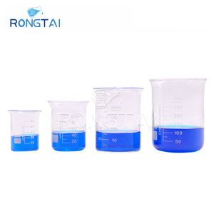 रोंगताई रसायन विज्ञान प्रयोगशाला ग्लेसवेयर विनिर्माण ग्लास बीकर कम चीन 5000 मिलीलीटर 10000 मिली 250 मिली ग्लास बीकर - Product Image 2