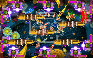 EraVortx Tiger <span class=keywords><strong>Bro</strong></span> <span class=keywords><strong>Video</strong></span> Shooting Fish Game Board Software Table Machine-Metal & Plastic Construction 110/220V Power - Product Image 6