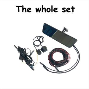 Grand angle 9-36v IPS écran tactile full hd double lentille voiture boîte noire dvr voiture rétroviseur - Product Image 4