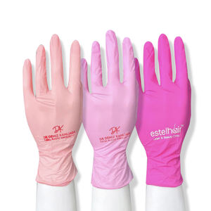 Gants en nitrile noir avec impression de logo personnalisé, antidérapants, durables et respirants, de 3 mil d'épaisseur, sans poudre, pour salon de beauté et tatouage - Product Image 3