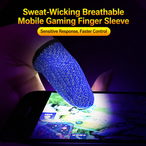 Funda Conductiva para Pulgar de Diseño Nuevo de Fábrica, Antideslizante y Ligera, para Juegos de Disparos <span class=keywords><strong>FPS</strong></span> en Teléfonos y Tabletas - Product Image 3