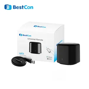 Smart Home WiFi IR-Fernbedienung Automatisierung modul Schalter kompatibel Alexa Google Home Broad link Bestcon RM4C Mini