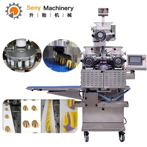 Machine de formage automatique de biscuits à double couleur pour boulangerie, hôtel, snack, crème glacée, pain au chocolat, motif rond - Product Image 3