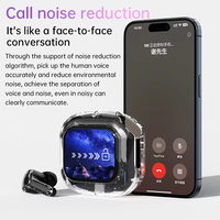 Écouteurs sans fil Airmax avec réduction de bruit ANC, écran tactile LED, appels HD, son surround TWS, chipset JL, étui de charge