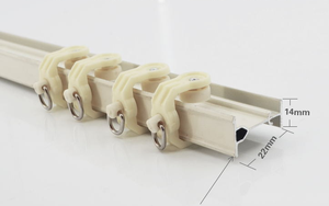 <span class=keywords><strong>Rail</strong></span> de <span class=keywords><strong>rideau</strong></span> <span class=keywords><strong>encastrable</strong></span> en aluminium silencieuse, 1 p, montage au <span class=keywords><strong>plafond</strong></span>, <span class=keywords><strong>rail</strong></span> de <span class=keywords><strong>rideau</strong></span> encastré, DIY - Product Image 6