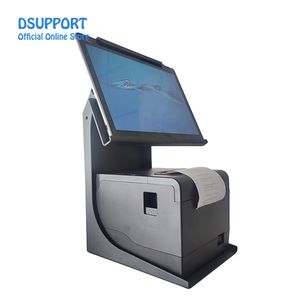 Soporte de Alta Calidad DSUPPORT para Laptop/Tablet de Pantalla Única, Negro, DS-PS-20A, Metálico, Ajustable, Giratorio 90°, para <span class=keywords><strong>iPad</strong></span>/Impresora de Recibos - Product Image 1