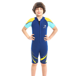 Combinaison <span class=keywords><strong>de</strong></span> plongée pour enfants, 2,5 mm d'épaisseur, combinaison <span class=keywords><strong>de</strong></span> <span class=keywords><strong>bain</strong></span> chaude une pièce, pour plongée en apnée, surf, <span class=keywords><strong>anti</strong></span>-<span class=keywords><strong>UV</strong></span>, rafting, plongée - Product Image 5