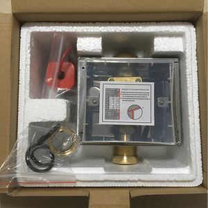 HY-526D CE cảm biến tự động 304 SS Bảng điều chỉnh cơ thể đồng thau nhà vệ sinh tuôn ra van touchless WC flusher cho phòng tắm ứng dụng - Product Image 6