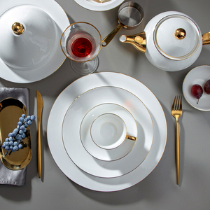 YAYU — service de <span class=keywords><strong>vaisselle</strong></span> en porcelaine française blanche,, produit haut de gamme, service de <span class=keywords><strong>vaisselle</strong></span> allemande en céramique, os fin, chine, <span class=keywords><strong>vaisselle</strong></span> personnalisée - Product Image 4