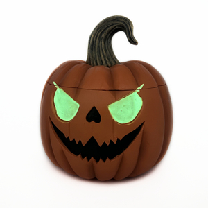 Decorazione di Halloween in Polyresin Happy Jack O Lantern zucca per ornamenti interni vassoio di caramelle - Product Image 5