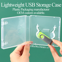 Boîtes de rangement pour clés USB SUNSHING légères, faciles à ranger, en plastique, organisateur de clés USB universel, supports pour clés flash