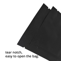 Sachet en aluminium thermoscellable et résistant aux odeurs, sachet en aluminium pour biscuits, bonbons, poudre, emballage alimentaire, sac en mylar, imprimé sur mesure, 100 pièces