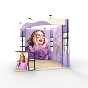 ป้ายไฟด้านหลัง LED 20x20แบบสั่งทำขาตั้งสำหรับงานโฆษณาอุปกรณ์สำหรับงานแสดงสินค้า - Product Image 2