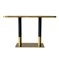 Ensemble de table et chaises de salle à manger en métal moderne pour hôtel, école et hôpital - Meubles commerciaux écologiques et durables