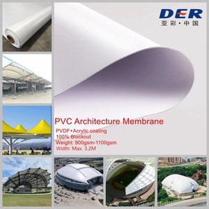 La tenda speciale della membrana del campo da Tennis di pallacanestro ha ispessito la resistenza alla trazione della struttura di tensione della costruzione di alta qualità membrana - Product Image 2