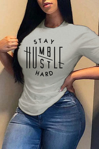 เสื้อยืดคอกลมสำหรับผู้หญิงแฟชั่นลำลองยอดนิยมฤดูร้อนเสื้อยืดผ้าฝ้าย100% นุ่มพิมพ์ลายกราฟิก - Product Image 2