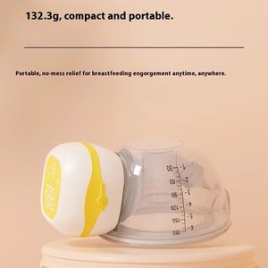 Tire-lait électrique portable mains libres sans BPA, double pompe, avec bonnet de protection - Product Image 3