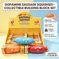 Nouveau bloc de construction souple en forme de hot-dog, à récupération lente, amusant et anti-stress.
