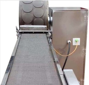 Máy Làm Bánh Mì Tấm Thịt Cuộn Tự Động Mini Spring Roll Samosa Skin Making Machine - Product Image 4