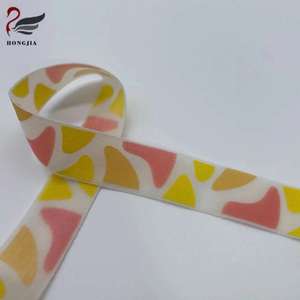 Production <span class=keywords><strong>de</strong></span> bandes élastiques imprimées en polyester tissé ethnique Bandes élastiques imprimées en gros - Product Image 6