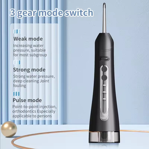 Irrigador Bucal Eléctrico Inalámbrico Portátil con Logotipo Personalizado, Tanque <span class=keywords><strong>de</strong></span> Agua <span class=keywords><strong>de</strong></span> 300 ml, Resistente al Agua IPX7, con 3 Modos <span class=keywords><strong>de</strong></span> Funcionamiento - Product Image 6