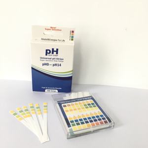 แผ่นทดสอบค่า <span class=keywords><strong>pH</strong></span> 0-14 กระดาษวัดค่า <span class=keywords><strong>pH</strong></span> - Product Image 2