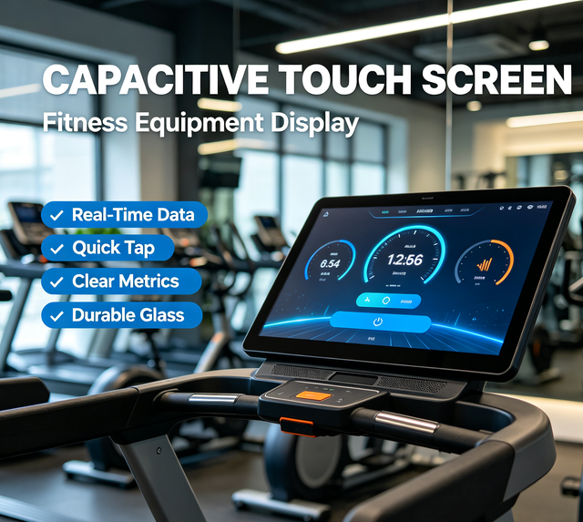 Premium High Clarity Touch Screen Panel for Fitness Equipments