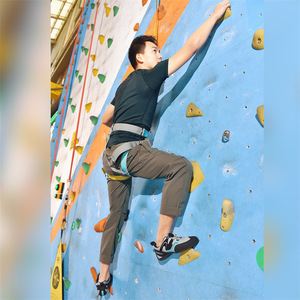 Tabolu Climbing Shoes Unisex Blue Black Slip Resistant Indoor Bouldering Training Shoes - Product Image 3