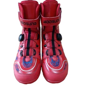 Chaussures de boxe ou de lutte, le plus populaire disponible en <span class=keywords><strong>rouge</strong></span> et en noir, logo personnalisé, vente en gros, livraison gratuite pour échantillon - Product Image 1