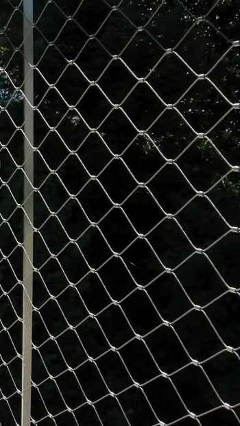 304 316 Diamond Stainless Steel Woven Rope Mesh Security Cable Railing ...