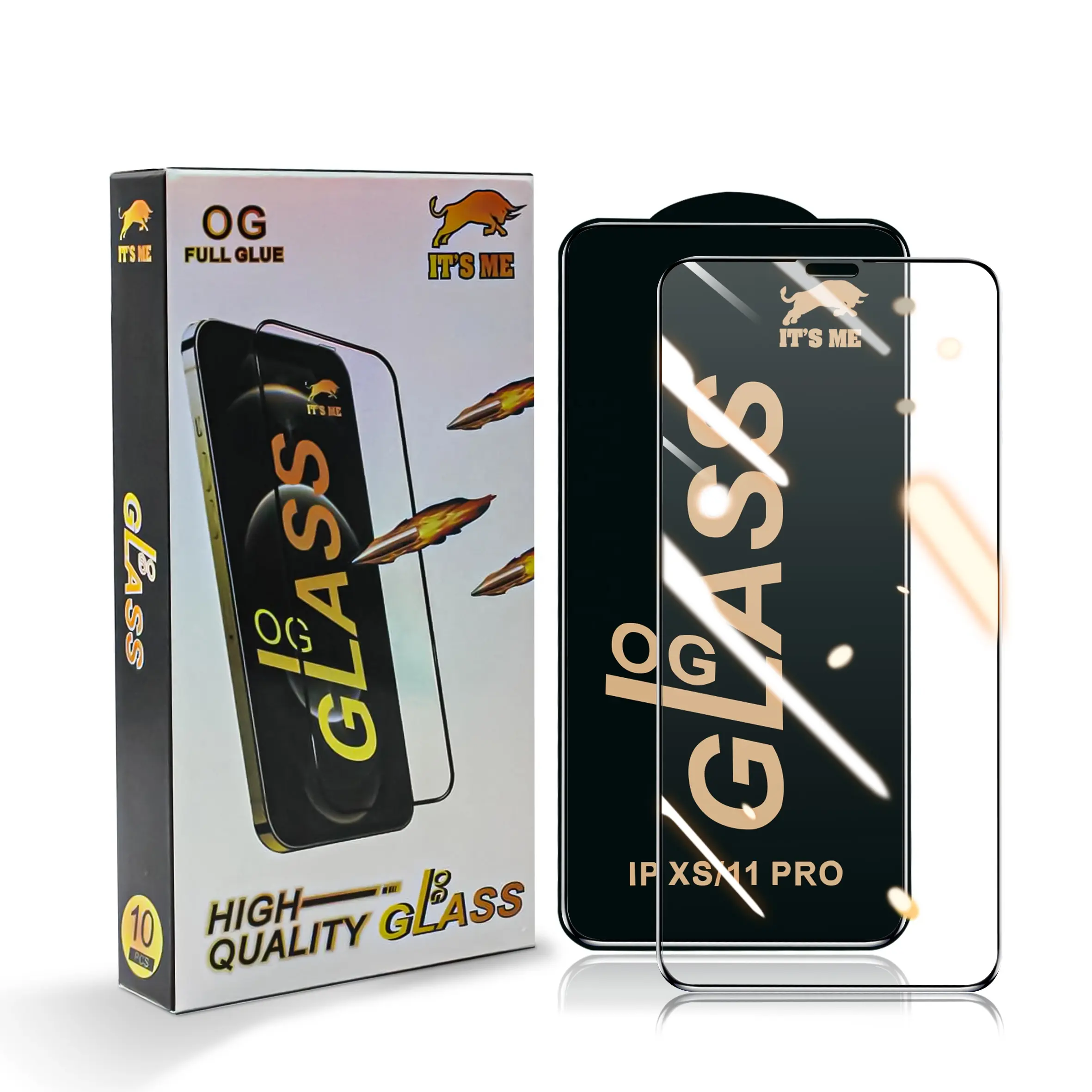 Hot 9H 2.5d Premium Og Het Is Me Gehard Glazen Schermfilm Voor Apple Iphone 11 12 13 14 Pro Max Schermbeschermer