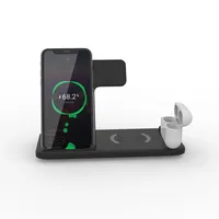 Горячая Распродажа, беспроводное зарядное устройство 5 в 1, магнитное Беспроводное зарядное устройство для iPhone/ Apple Watch/Air Pod