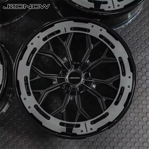 JZCNCW Nouvelles jantes forgées en alliage d'aluminium multi-rayons sur mesure, 1 pièce, 17-24 pouces, PCD 112 mm, garantie 3 ans pour C8z06 M3/M4/M5 Rs6 - Product Image 1