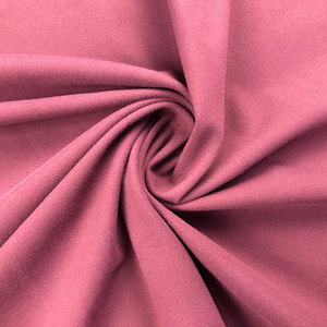 Interlock đào da <span class=keywords><strong>Polyester</strong></span> Spandex 4 cách căng bàn chải vải cho thể thao - Product Image 3