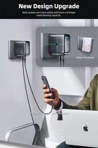 <span class=keywords><strong>Cargador</strong></span> HYTO Nuevo con Pantalla TFT <span class=keywords><strong>de</strong></span> 100W GaN, <span class=keywords><strong>Cargador</strong></span> para Portátil Tipo-C, 2 USB C, 1 USB A, Adaptador <span class=keywords><strong>de</strong></span> Corriente con Enchufe para EE. UU., Reino Unido y UE, con Pantalla Inteligente con IA - Product Image 6