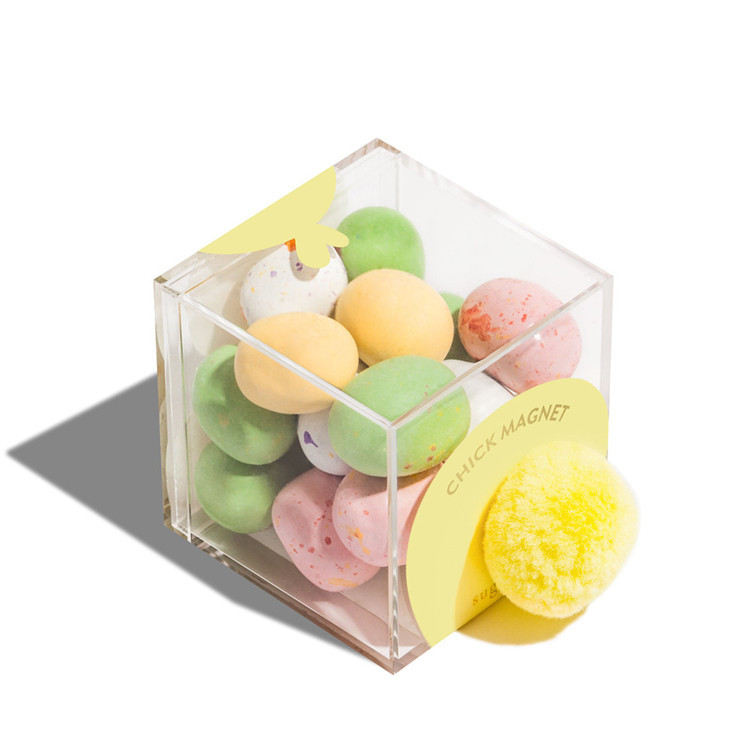 Fait sur commande Petit Clair Bonbons Boîte En Plastique Transparente