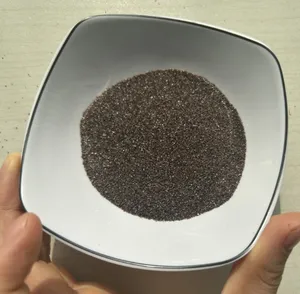 Brown corundum precision casting sandblasting and grinding brown corundum refractory material brown corundum section sand