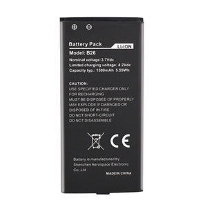 Batterie Li-ion robuste de haute qualité 1500 mAh pour téléphone Caterpillar B26, compatible CAT B26, certifiée CE RoHS, vente en gros - Product Image 5