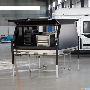 Custom Portable Heavy-Duty 4WD Modular Aerospace-Grade Lockable Aluminum Ute Canopy System <b>Waterproof</b> Outdoor <b>Storage</b> Tool <b>Box</b> - Product Image 2